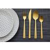 Afbeelding van Buccan - Bestekset - Florence - RVS - 24 delig - Goud