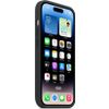 Afbeelding van Apple Silicone Backcover MagSafe iPhone 14 Pro hoesje - Middernacht