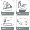 Afbeelding van Tiger Elvas - Toiletbril - WC bril - Duroplast - Wit