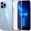 Afbeelding van Spigen Liquid Crystal Glitter TPU met Air Cushion hoesje voor iPhone 13 Pro Max - transparant