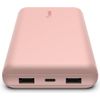 Afbeelding van Belkin Boost Charge - Powerbank 20.000 mAh - USB-A- en USB-C-Poorten - Met Snellaadfunctie - Geschi
