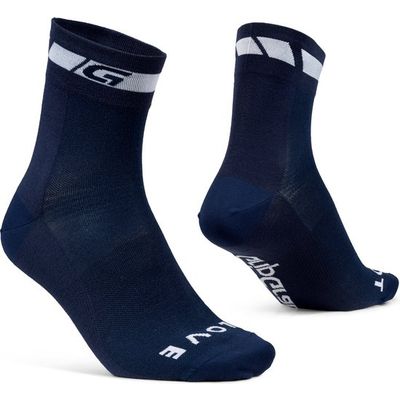 GripGrab - Classic Regular Cut Zomer Fietssokken 1 Paar Coolmax Wielersport Sokken - Navy Blauw - U Foto van GripGrab - Classic Regular Cut Zomer Fietssokken 1 Paar Coolmax Wielersport Sokken - Navy Blauw - U