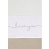 Afbeelding van Jollein Baby Laken Ledikant 120x150cm Love you - Grey Afbeelding van Jollein Baby Laken Ledikant 120x150cm Love you - Grey