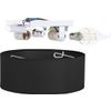 Afbeelding van Smartwares Plafondlamp - Ø 30 cm - Zwart - E14 - 10.004.64