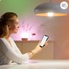 Afbeelding van WiZ Kaarslamp Filament - Slimme LED-Verlichting - Warm- tot Koelwit Licht - E14 - 40W - Transparant