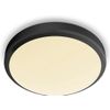 Afbeelding van Philips Doris badkamer plafondlamp - zwart - klein - 6 W