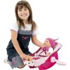 Afbeelding van Klein Toys Baby Princess Coralie Baby maxi cosi- Roze - 47x31,5 cm