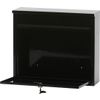 Afbeelding van V-part - Wandbrievenbus Granadan - Galvanized steel Powder Coated - zwart