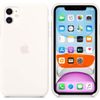 Afbeelding van Apple Siliconen hoesje voor Apple iPhone 11 - Wit
