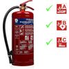 Afbeelding van Smartwares 10.014.72 Brandblusser - 6kg - Poeder - Inclusief ophangbeugel - Brandklasse ABC - BSI Ge