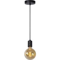 Lucide JOVA - Hanglamp - Ø 12 cm - 1xE27 - Zwart