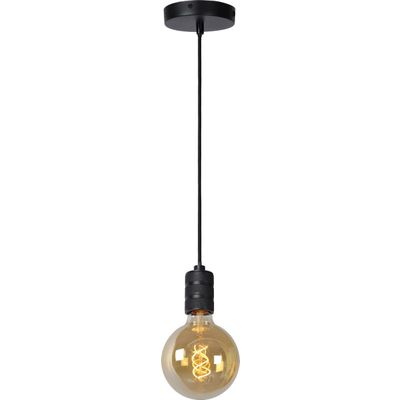 Afbeelding van Lucide JOVA - Hanglamp - Ø 12 cm - 1xE27 - Zwart