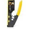 Afbeelding van Krimptang - CAT5 / CAT5e / CAT6 / CAT6a / CAT7 / RJ12 / RJ45 - Snijden / Strippen / Tang - Rubberen