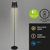 Afbeelding van BRILONER - KIKI - LED Vloerlamp op batterijen 3 in 1, traploos dimbaar, Touch, LED Vloerlamp Buiten,