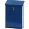 Afbeelding van V-part Wandbrievenbus Toledon 27 X 40 Cm Staal Blauw