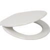 Afbeelding van Plieger Royal Toiletbril – Universeel - Wc Bril Wit – Wc Brillen met Deksel – RVS Bevestiging