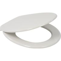 Plieger Royal Toiletbril – Universeel - Wc Bril Wit – Wc Brillen met Deksel – RVS Bevestiging