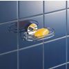 Afbeelding van WENKO Vacuum-Loc Zeephouder Milazzo chroom - Bevestigen zonder boren