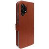 Afbeelding van Valenta Gel Skin Bookcase Hoesje - Geschikt voor Samsung Galaxy A13 - Gsm case - Bruin