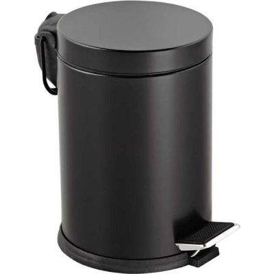 V-Part Prullenbak - 3 l - Zwart Foto van V-Part Prullenbak - 3 l - Zwart