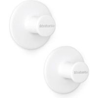 Brabantia ReNew Handdoekhaakjes - 2 stuks - White