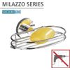 Afbeelding van WENKO Vacuum-Loc Zeephouder Milazzo chroom - Bevestigen zonder boren