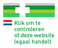 Logo voor online verkoop van geneesmiddelen: controleer onze registratie bij het CIBG