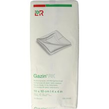 Gazin Gaaskompres 10x10 niet steriel 17draads 32L Foto van Gazin Gaaskompres 10x10 niet steriel 17draads 32L