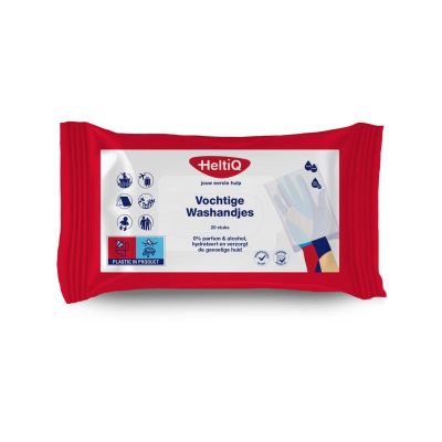 Heltiq Vochtige washandjes 20 stuks - Verzorging incontinentie