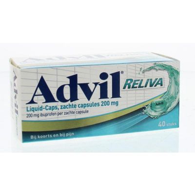Advil liquid capsules 200 40 capsules - Pijnstillers