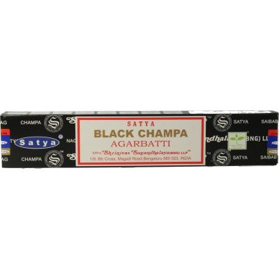 Nag Champa Wierook satya black champa