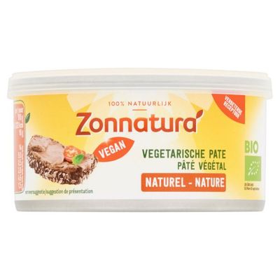 Zonnatura Vegetarische pate naturel