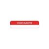 Afbeelding van Strooketiket voor injectie 44 x 11 mm