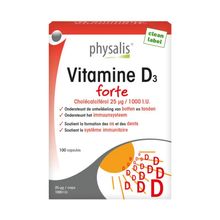 Foto van Physalis Vitamine D3 forte