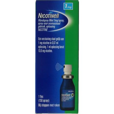Nicotinell Mondspray 1mg 15 Milliliter - Stoppen met roken