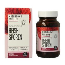 Foto van Mushrooms F Life Reishi spore paddenstoel bio