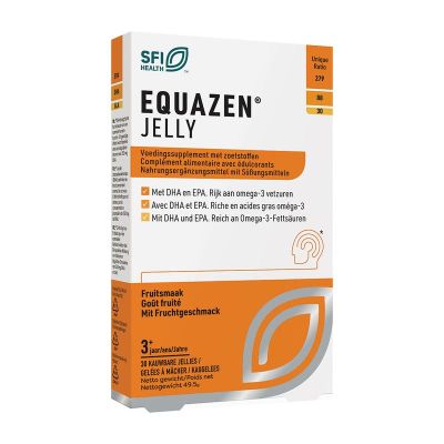 Equazen Jelly omega 3/6 EPA DHA GLA 30 stuks - Vetzuren