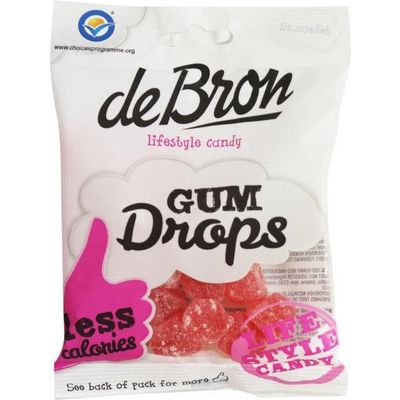 Gumdrops raspberry 100 gram - Snoepgoed suikervrij