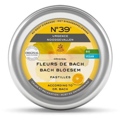 Foto van Lemonpharma Bach Pastille noodgeval nr. 39 bio