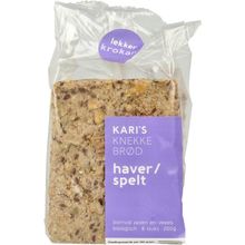Foto van Kari's Crackers Knekkebrod haver/spelt bio