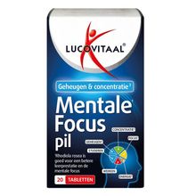 Foto van Lucovitaal Mentale focus pil