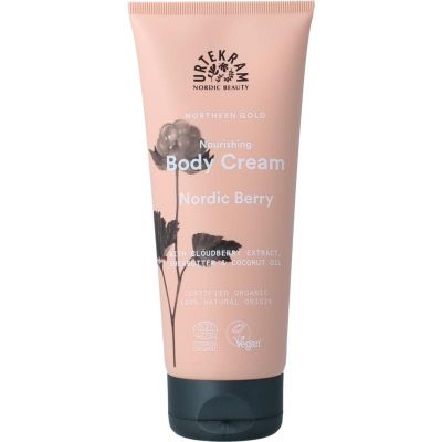 Urtekram Nordic berry voedende body creme 200 Milliliter - Bodycreme/gel/lotion