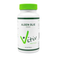 Foto van Vitiv Algenolie 500mg