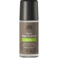 Urtekram Deodorant crystal roll on limoen