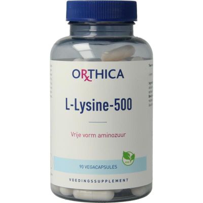 Orthica L-Lysine 500 Orthica L-Lysine 500 90 capsules - Aminozuren