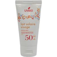 Uvbio Sunscreen face SPF50 bio