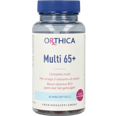 Orthica Multi 65+ Orthica Multi 65+ 60 softgels - Vitamine multi