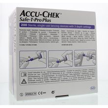Foto van Accu Chek Safe T-pro plus lancetten