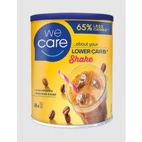 We Care lower carb shake iced coffee