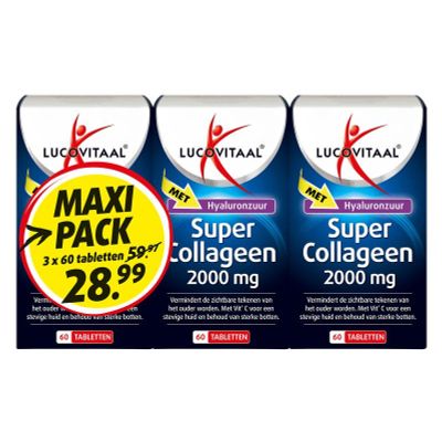 Lucovitaal Super collageen 3-pack